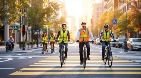 Ghid complet pentru siguranța pietonilor și bicicliștilor